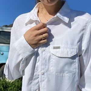 Women’s Columbia sun blocking button up